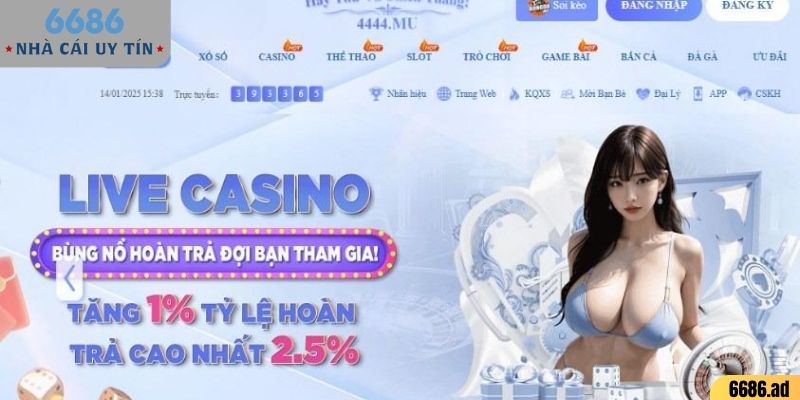 Với các tựa game kinh điển như Baccarat, Blackjack và Roulette